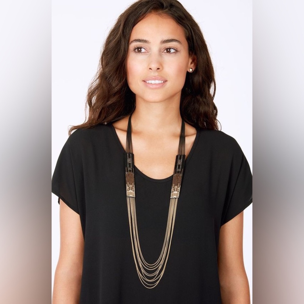 Stella & Dot Jasper Ombré Necklace